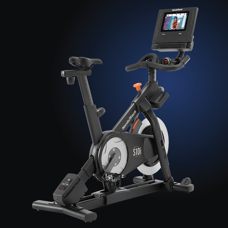 Commercial S10i Studio Cycle Bike NordicTrack High end fitness