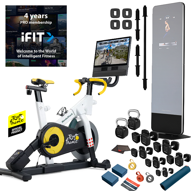 Vue + 4 Years iFit Pro + Vault Kit + Vélo Indoor Tour de France