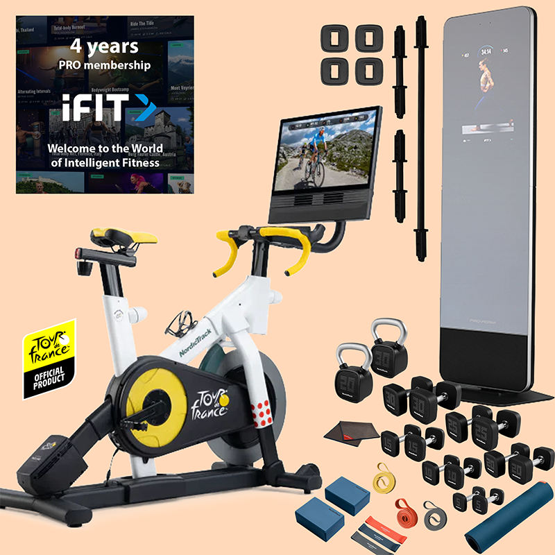 Vue + 4 Years iFit Pro + Vault Kit + Vélo Indoor Tour de France