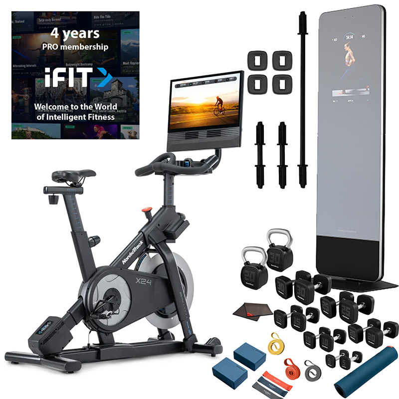 Vue + 4 Years iFit Pro + Vault Kit + X24 Bike