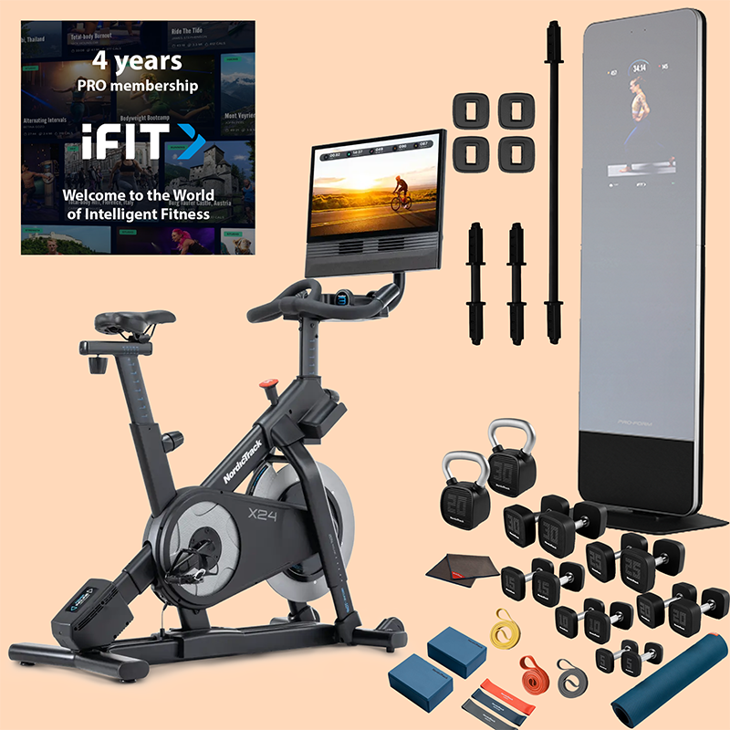 Vue + 4 Years iFit Pro + Vault Kit + X24 Bike