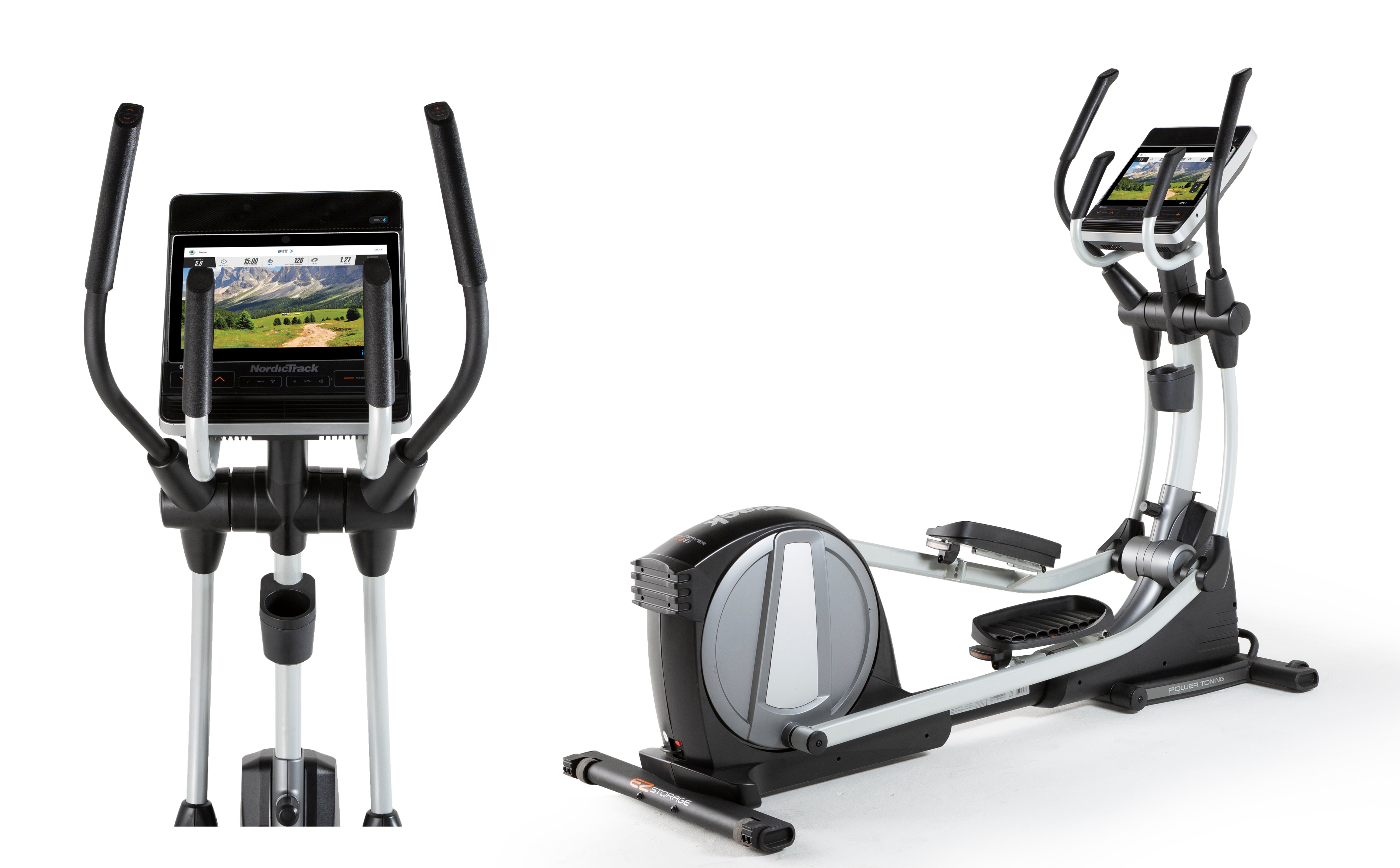 Space Saver SE9i Elliptical NordicTrack High end Fitness